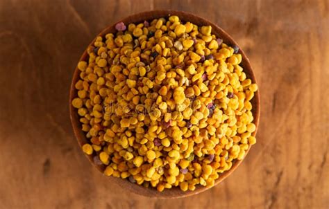 Pellets Of Yellow Bee Pollen Stock Image Image Of Alternative Food