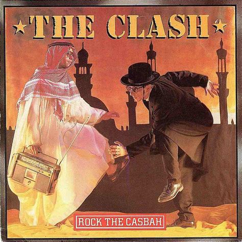 80s artists and hits rock the casbah the clash album cover art