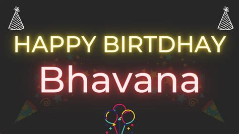 Happy Birthday To Bhavana Birthday Wish From Birthday Bash Youtube