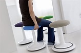Tabouret ergonomique design assis debout assise active move