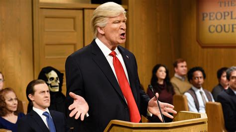 Watch Trump Peoples Court From Saturday Night Live