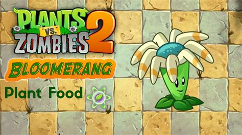 Plants Vs Zombies 2 Bloomerang Power Up Youtube