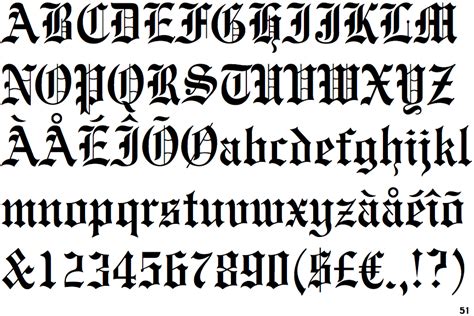 Identifont Engravers Old English Bt