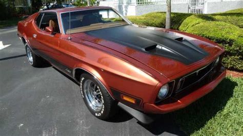 This 1973 Ford Mustang Mach 1 Is A Numbers Matching Beauty