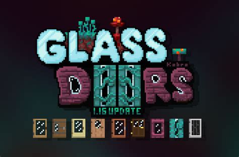 Glass Doors Minecraft Texture Pack