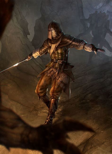Artstation Swordwoman Pascal Quidault Fantasy Warrior Fantasy