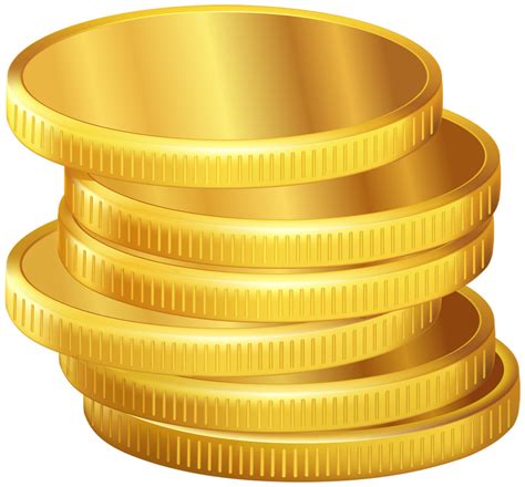 Pile Of Golden Coins 21657590 Png