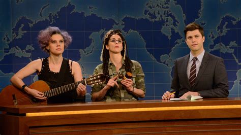 Watch Saturday Night Live Highlight Weekend Update Garage And Her On The Female Thor Nbc
