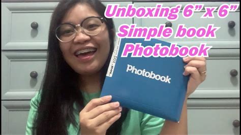 Unboxing 6 X 6 Simple Book From Photobook Youtube