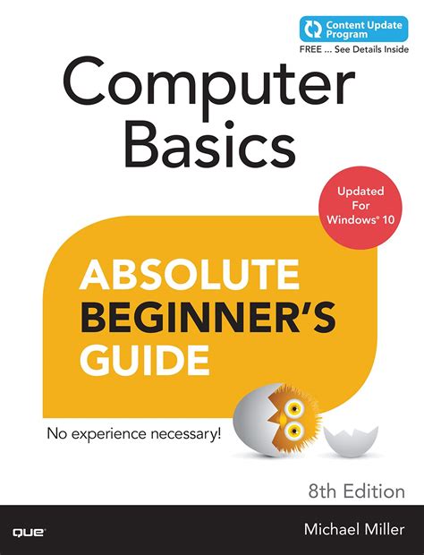 Computer Basics Absolute Beginners Guide Windows 10 Edition 8th