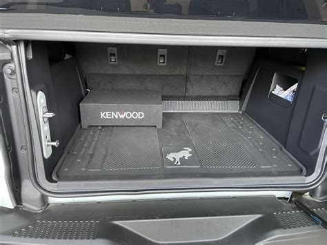 Subwoofer Mounting Locations For 4 Doors Bronco6g 2021 Ford Bronco