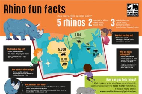 Educational Resources For Kids And School Save The Rhino