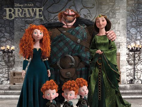 25 Beautiful Character Designs From Oscar Winning Animation Movie Brave