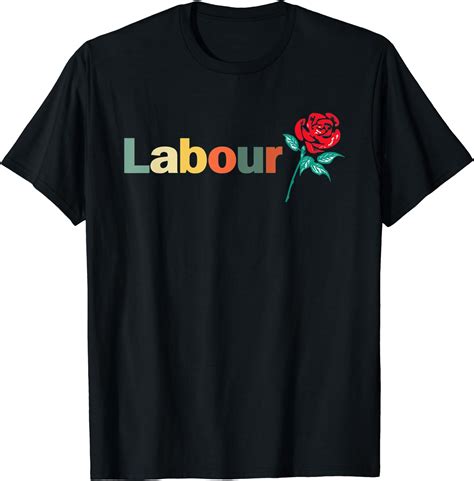 Vintage Retro Classic Labour Party T Shirt Uk Clothing