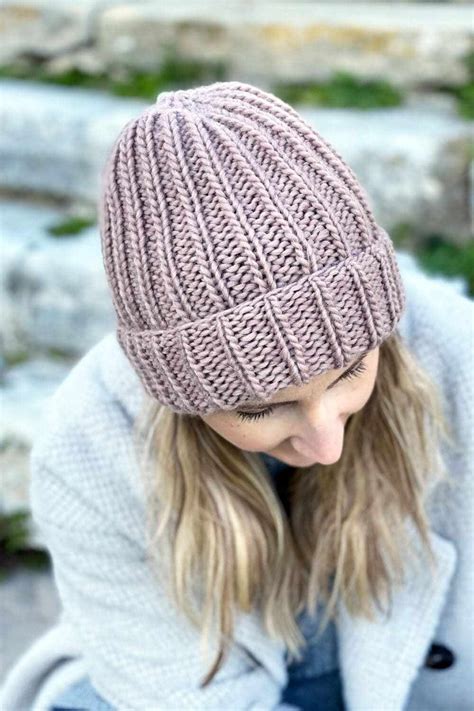 How To Knit A Hat For Complete Beginners Video Tutorial Knitting