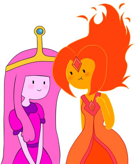 Princess Flame And Princess Bubblegum By Lord Hon On Deviantart