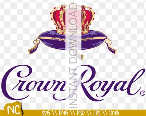 Crown Royal Svg Cut File Whisky Svg Instant Download Png Etsy