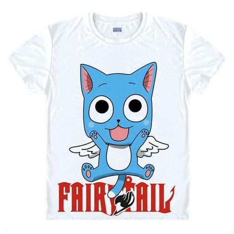 Fairy Tail Shirt Flying Happy T Shirt Otakuform