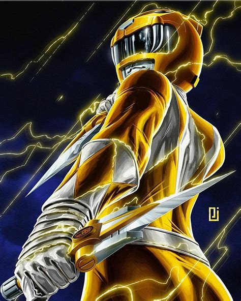 Yellow Power Ranger Wallpapers 4k Hd Yellow Power Ranger Backgrounds