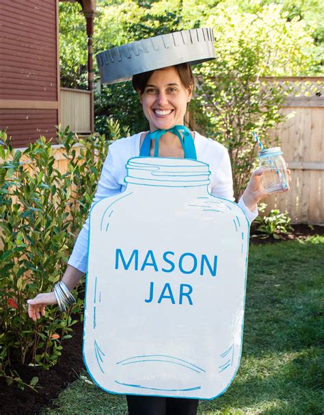 Mason Jar Halloween Costume Easy Diy Halloween Costume Idea For Women