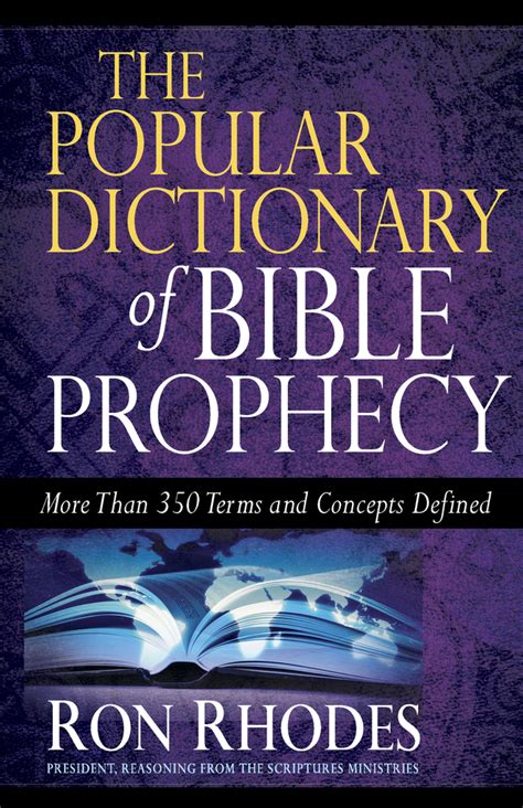 Read The Popular Dictionary Of Bible Prophecy Online By Ron Rhodes Books