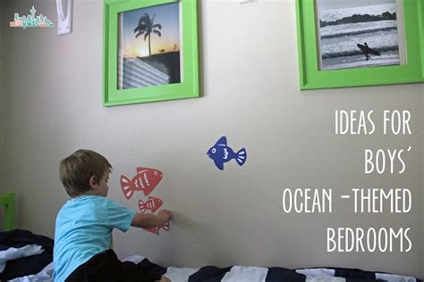 Smaller nets generally used for storing baby bath toys, can be hooked to the window by their suction cups and filled with rubber fish, squeaky fish bath toys. Boys Bedroom Decor: Ocean-Themed Room Ideas