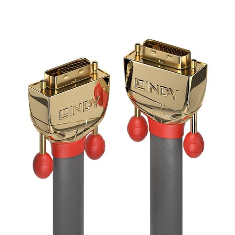 Product titledvi cable, rankie dvi to dvi monitor cable male to m. 20m DVI-D Dual Link Cable, Gold Line - from LINDY UK