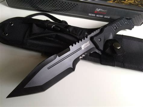 Mtech Usa Horizontal Concealed Carry Fixed Blade Knife G10 H