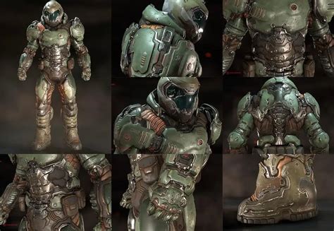 Depósito De Fantasia Personalizada Para Cosplay Conjunto Completo De Roupas De Cosplay Do Doom