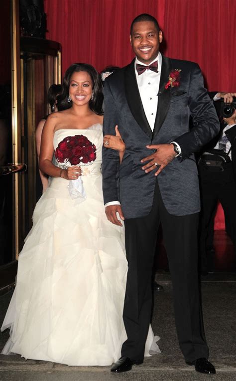 La La Vasquez Carmelo Anthony From Couples Married On TV E News