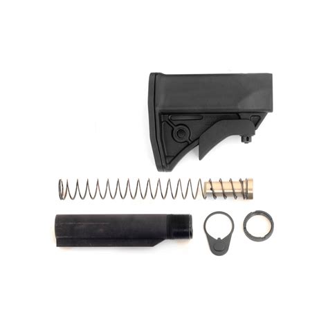 Lwrc Ultra Compact Individual Weapon Stock Kit Black Finish Shortened