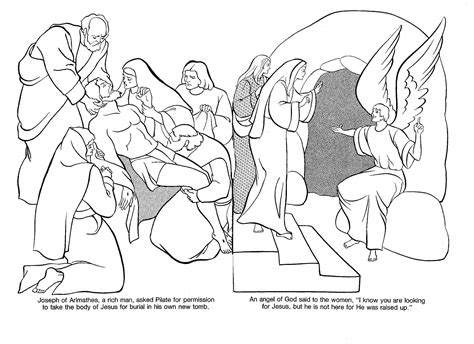 Fun Kids At The Tomb Coloring Pages 37 Empty Tomb Clipart