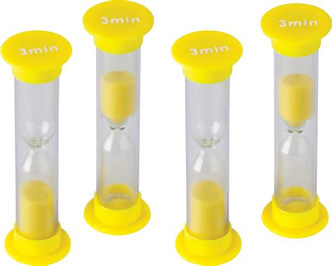 3 Minute Sand Timers-Small - TCR20661 | Teacher Created ...