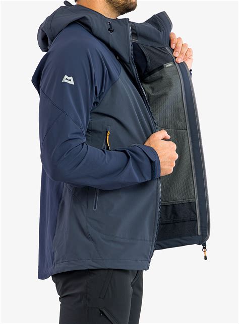 Geaca Softshell Mountain Equipment Frontier Hooded Jacket Ombre Blue