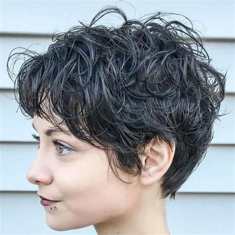 2020 Latest Long Messy Curly Pixie Haircuts