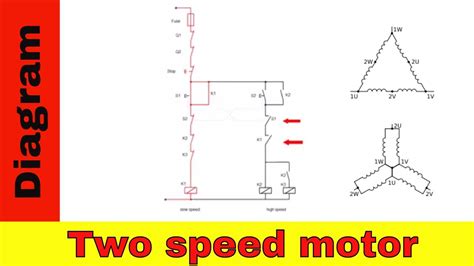 3 Phase Two Speed Motor Wiring Diagram Tinningstree