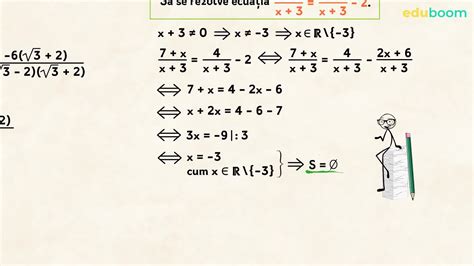 Ecuații Liniare Cu O Necunoscută Matematica Clasa A 9 A