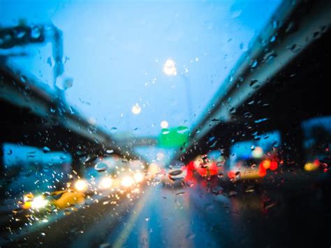 Drive Home On A Rainy Night In Highway Traffic Smithsonian Photo