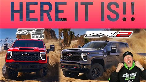 Finally Here Is The First Ever 2024 Chevrolet Silverado Hd Zr2 And Zr2