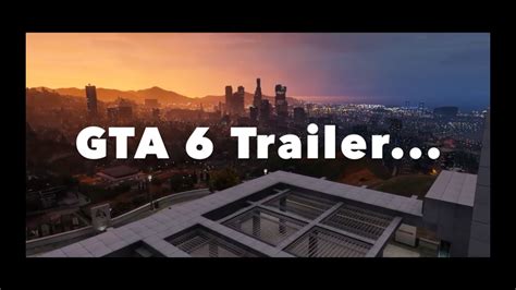 Gta 6 Trailer Official 2017 Graphics Youtube