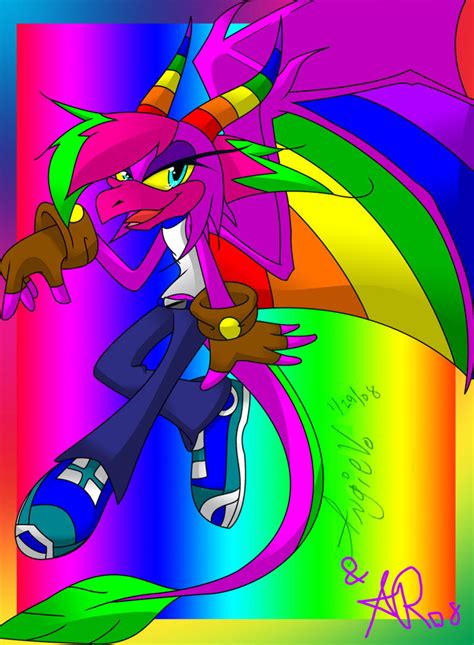 Rainbow The Dragon Collab By Drdoomy On Deviantart