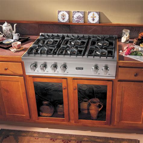 Viking Professional 5 Series 36 Inch 6 Burner Natural Gas Rangetop