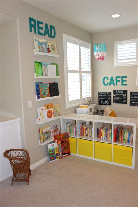 Preschool Inspired Playroom Project Nursery Kids Seating Playroom