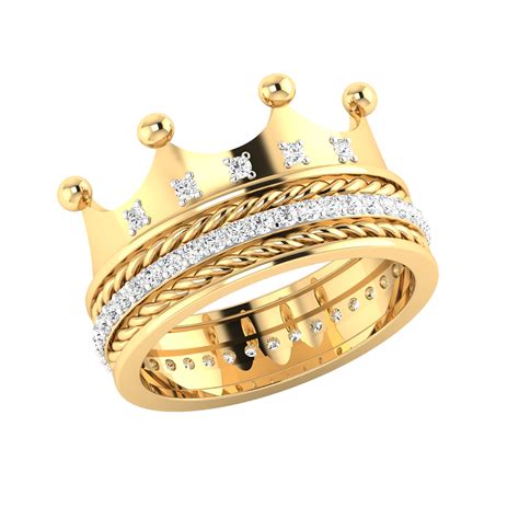 Royal King And Queen Couple Rings Ubicaciondepersonascdmxgobmx