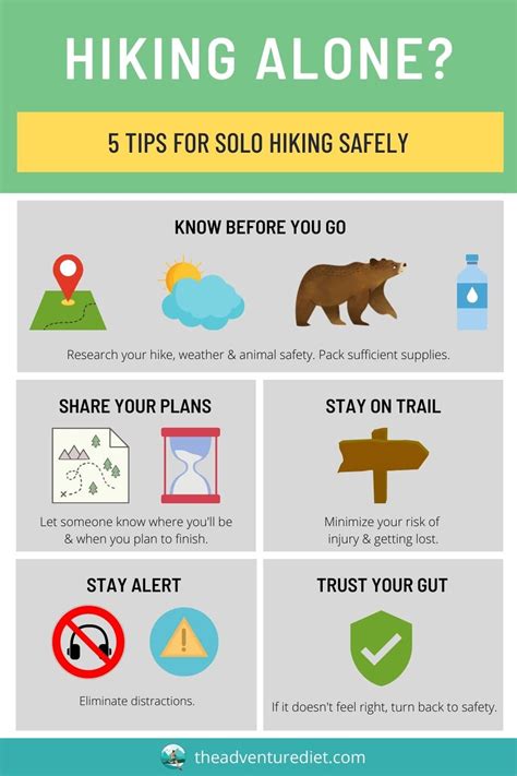 hiking alone here are 5 safety tips to give you the confidence to solo hike