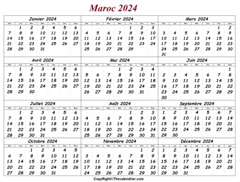 Calendrier 2024 Maroc En Arabe The Calendrier