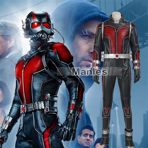 Movie Ant Man Cosplay Costume Superhero Scott Lang Costume Ant Man