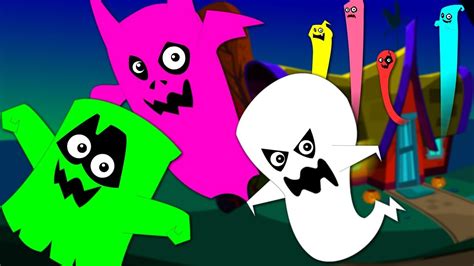 Twelve Little Ghosts Scary Nursery Rhymes Halloween Songs For Kids By