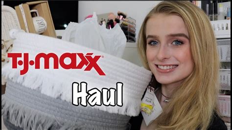 T J Maxx Shop With Me Vlog Haul Youtube