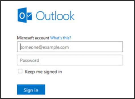 Hotmail Account Sign In Outlook Bdahelp